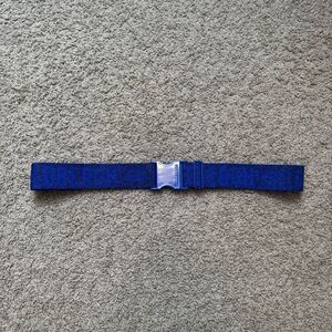 Goldbergh Ski Belt Logo Blue for Ski Pants, Jacket, and ski suits